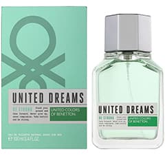 عطر مردانه بنتون مدل United Dreams Men Be Strong حجم 100 ميلي ليتر