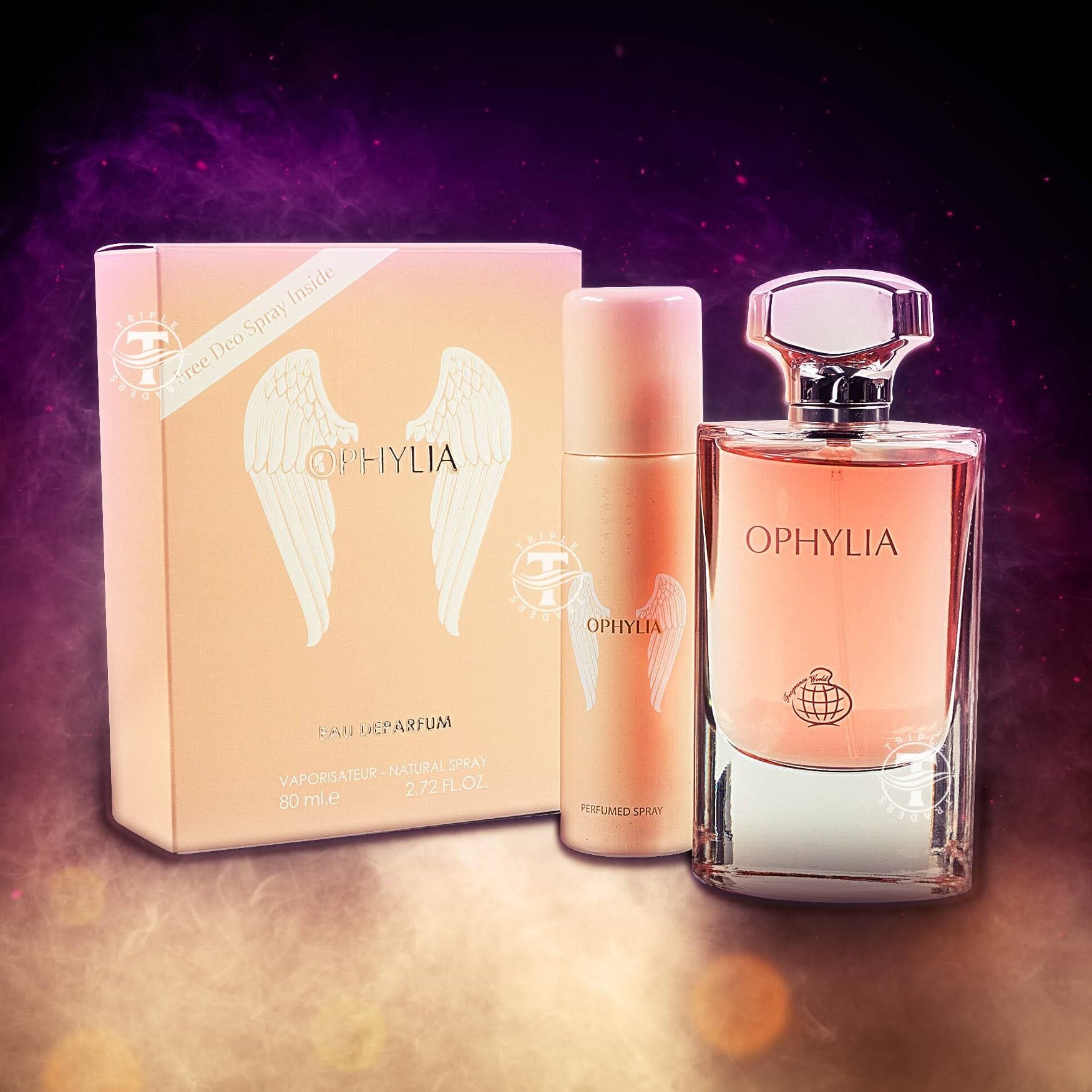 عطر زنانه فراگرنس ورد با اسپری Ophylia حجم 80 میل “پاکو رابان المپیا” — تصویر ۲
