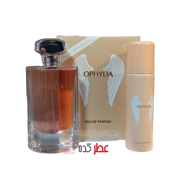 عطر زنانه فراگرنس ورد با اسپری Ophylia حجم 80 میل “پاکو رابان المپیا”
