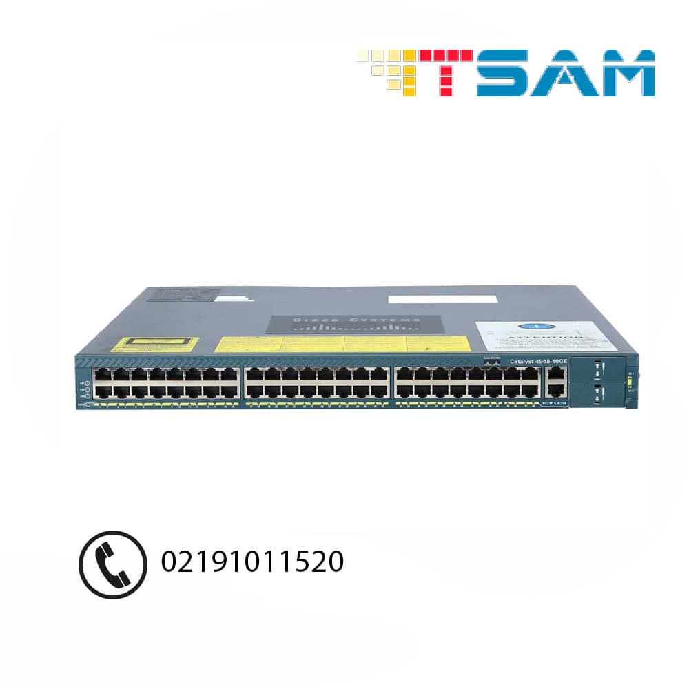 سوئیچ سیسکو مدل WS-C4948-10GE-E — تصویر ۲