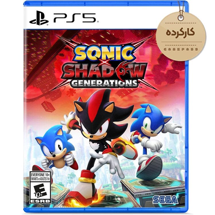 دیسک بازی Sonic x Shadow Generations کارکرده – مخصوص PS5