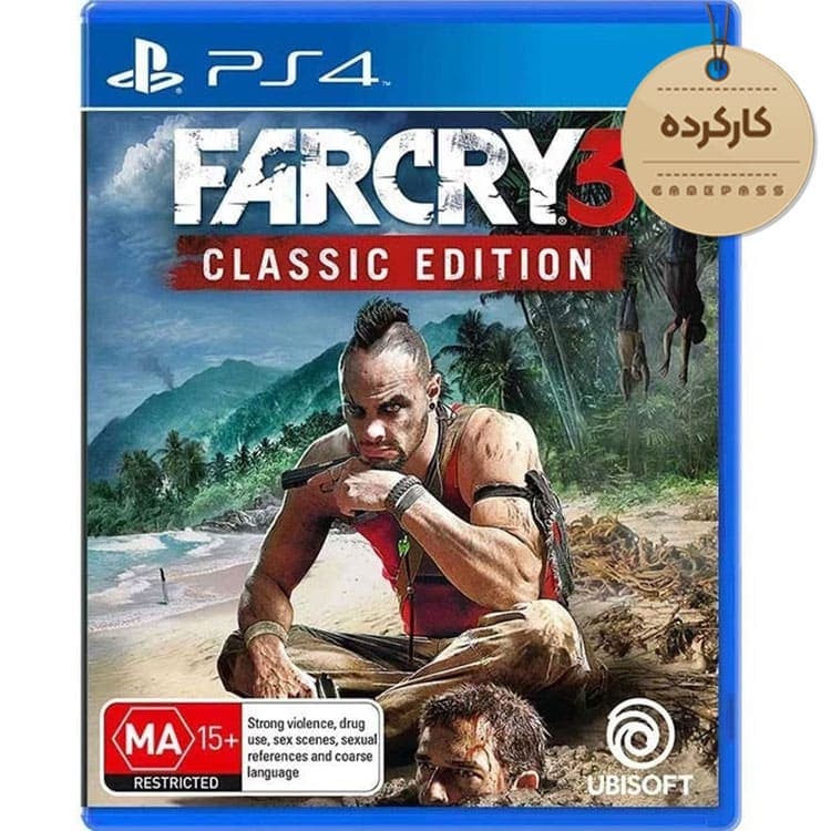 دیسک بازی Far Cry 3 Classic Edition کارکرده – مخصوص PS4