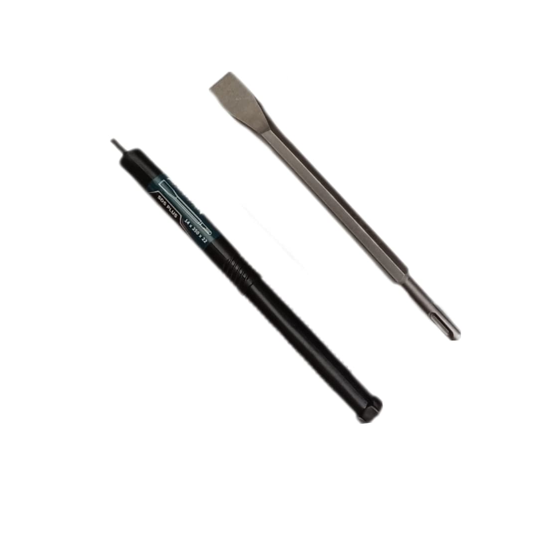 قلم چهار شیار تخریب نوک پهن 22*250*14