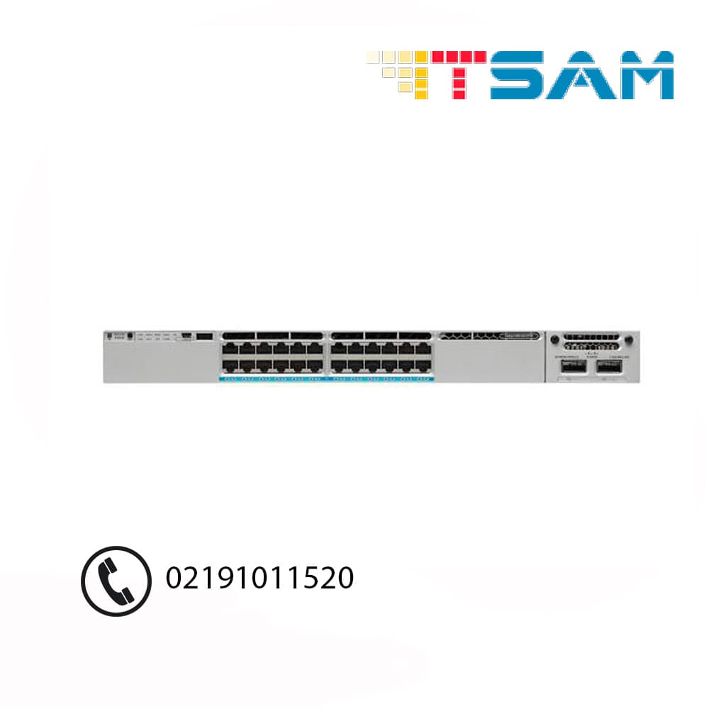 سوئیچ سیسکو مدل WS-C3850-24XU-E