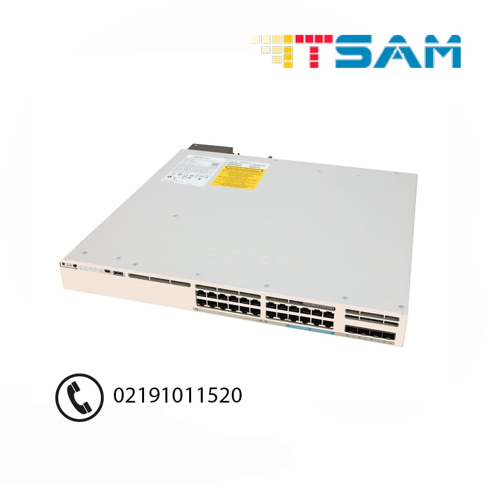 سوئیچ سیسکو مدل C9300L-24UXG-4X-E