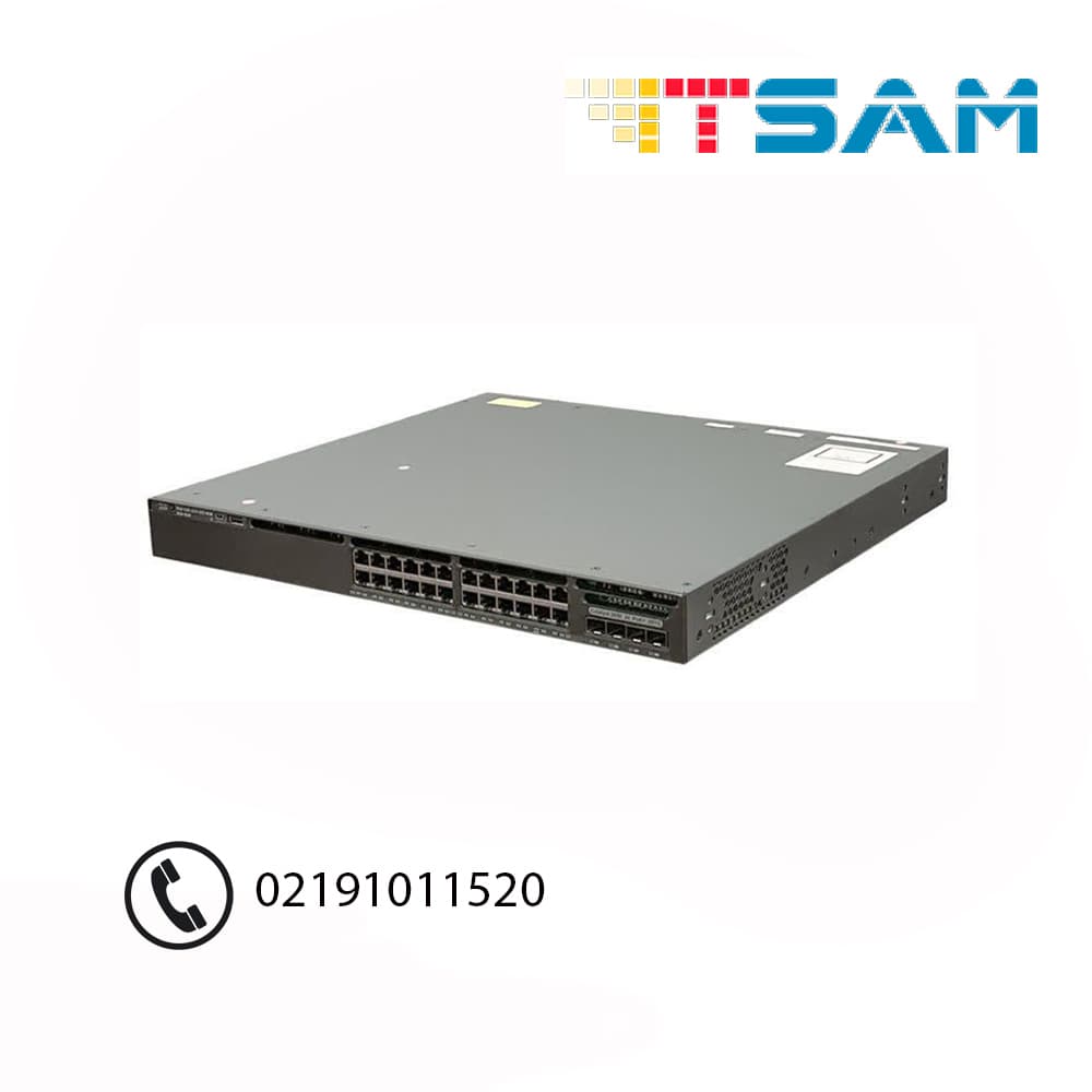 سوئیچ سیسکو مدل WS-C3650-24PS-E