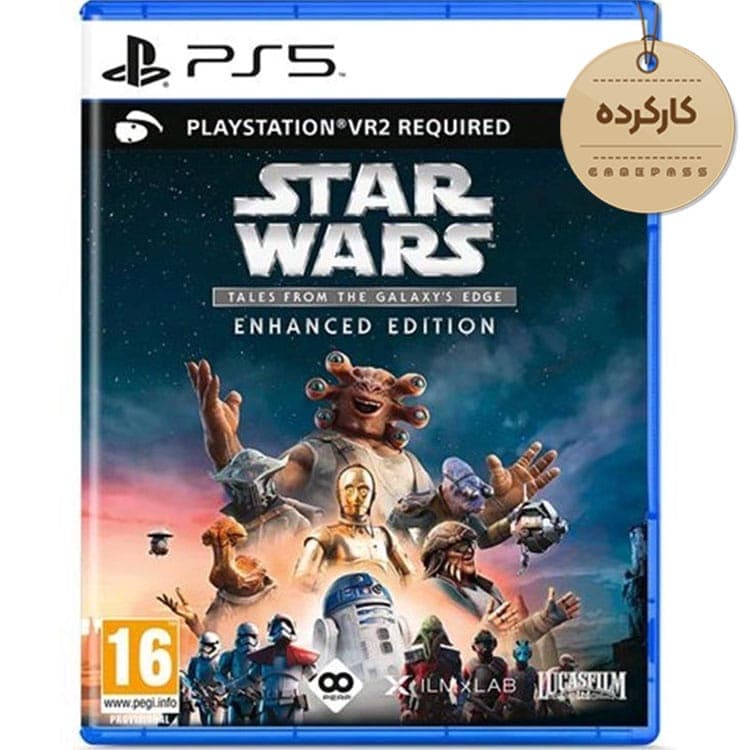 دیسک بازی Star Wars: Tales from the Galaxy Edge Enhanced Edition PS VR2 کارکرده – مخصوص PS5