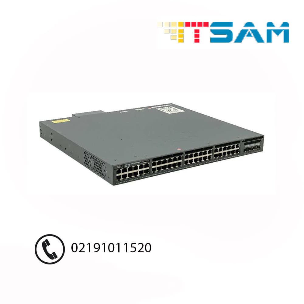 سوئیچ سیسکو مدل WS-C3650-48FS-E