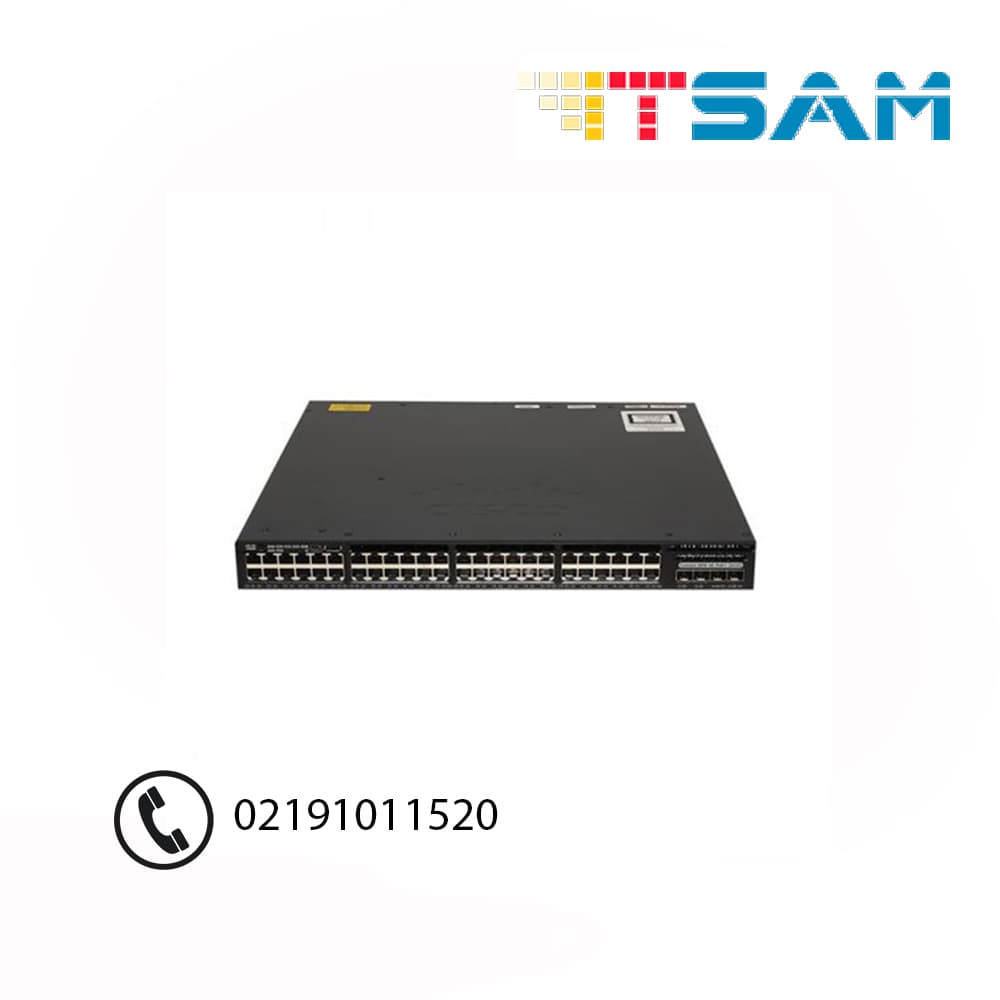 سوئیچ سیسکو مدل WS-C3650-48PD-L