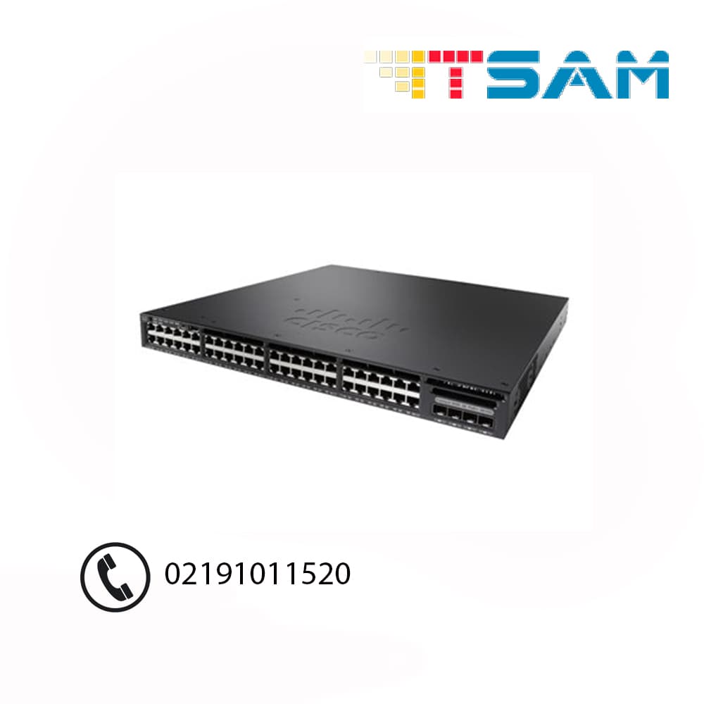 سوئیچ سیسکو مدل WS-C3650-48FD-L