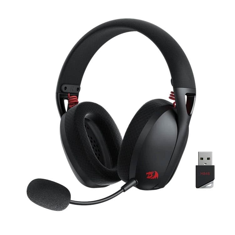 هدست بی سیم Redragon H848 – مشکی — تصویر ۲
