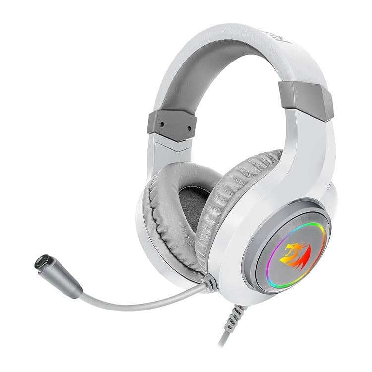 هدست با‌ سیم Redragon HYLAS H260 RGB – سفید