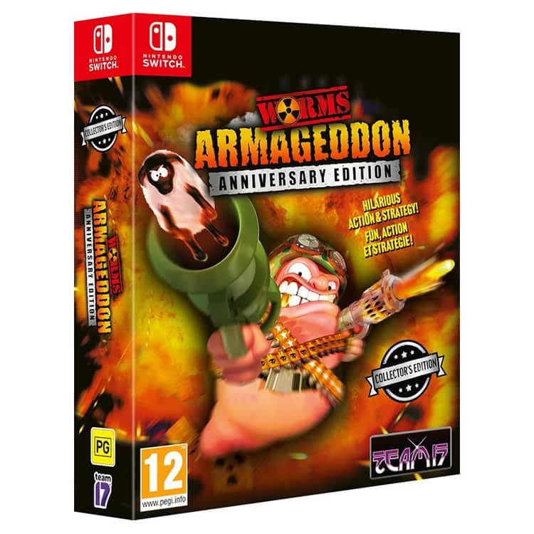 بازی Worms Armageddon Anniversary Collector Edition – مخصوص نینتندو سوییچ