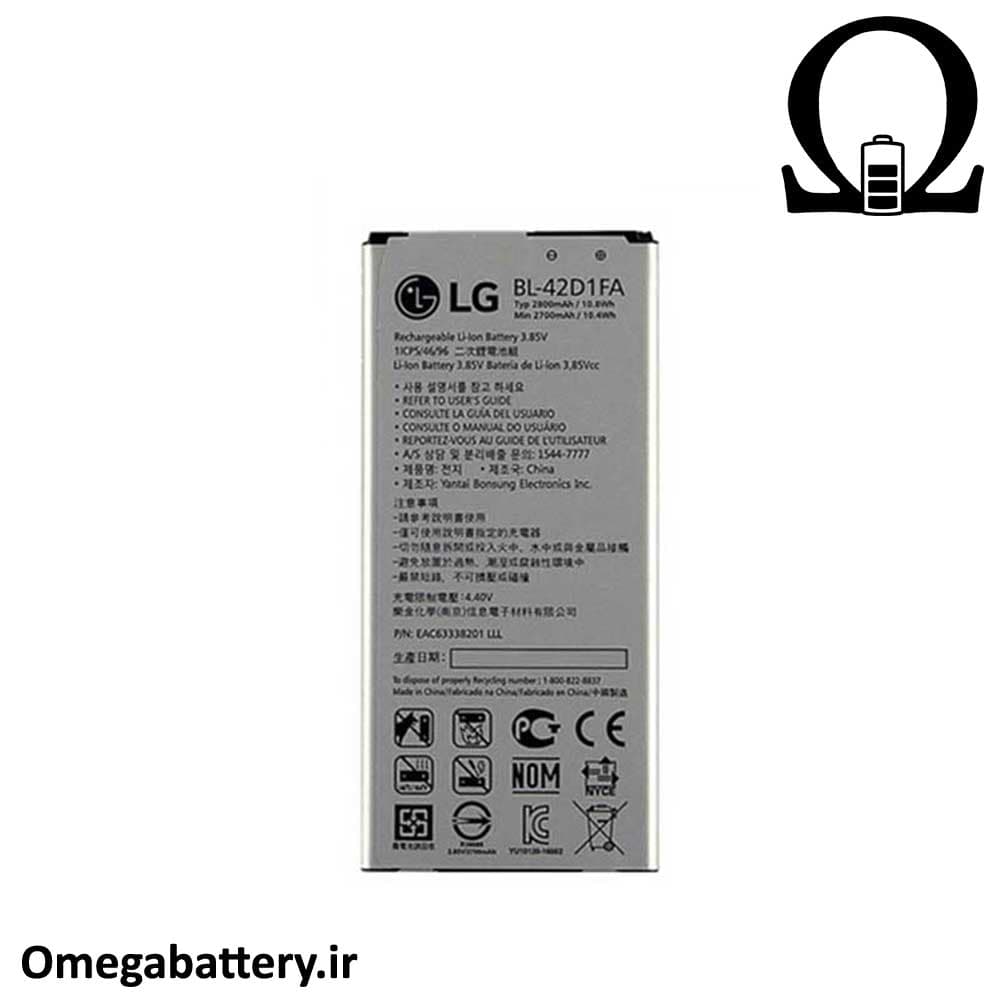 باتری اصلی گوشی ال جی LG X max – BL-42D1FA — تصویر ۲