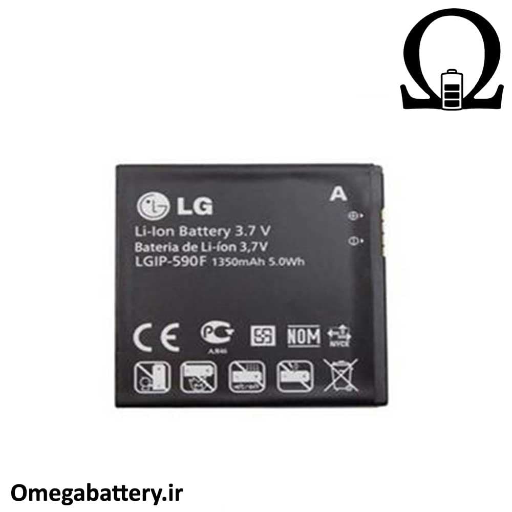 باتری اصلی گوشی ال جی LG E900 Optimus 7 — تصویر ۲