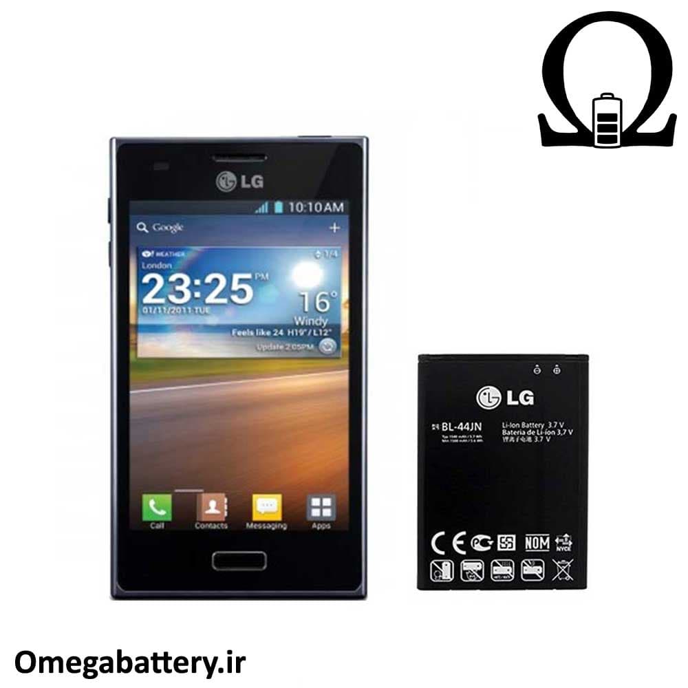 باتری اصلی گوشی ال جی LG Optimus L5 E610 – BL-44JN