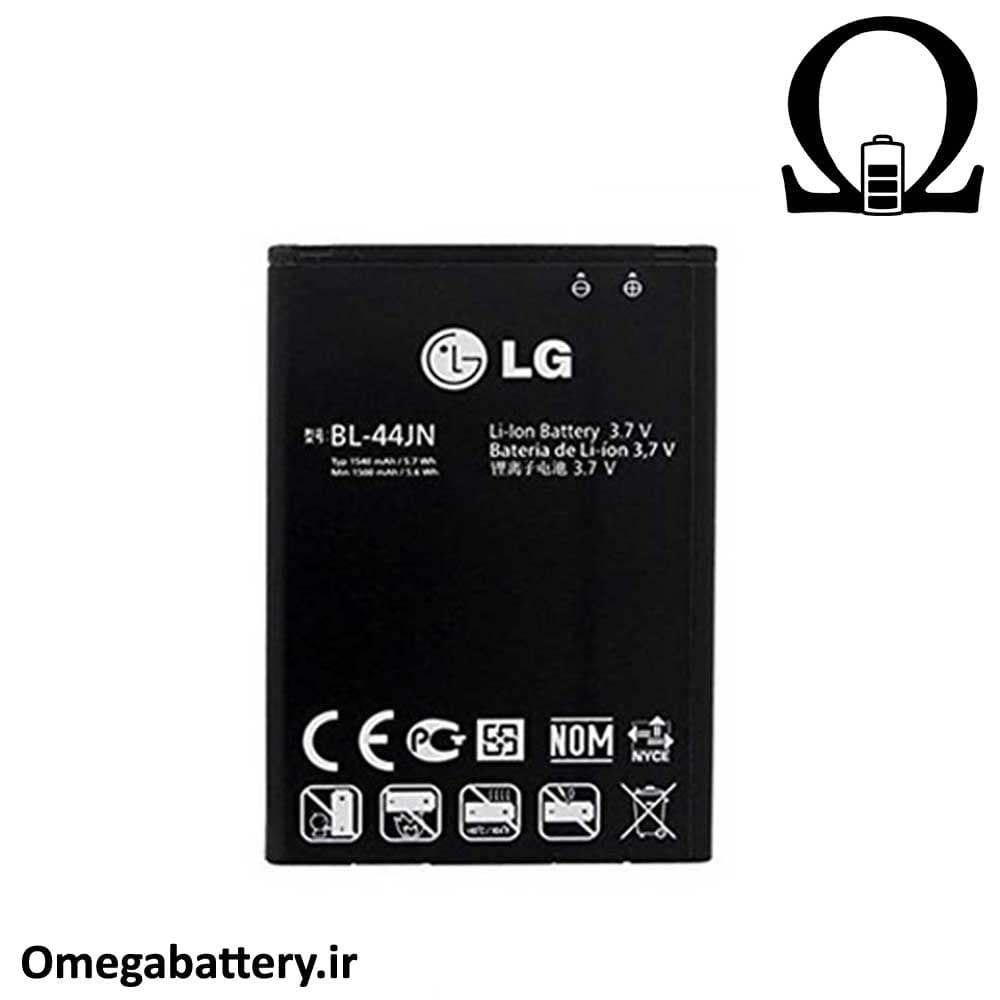 باتری اصلی گوشی ال جی LG Optimus L5 E610 – BL-44JN — تصویر ۲