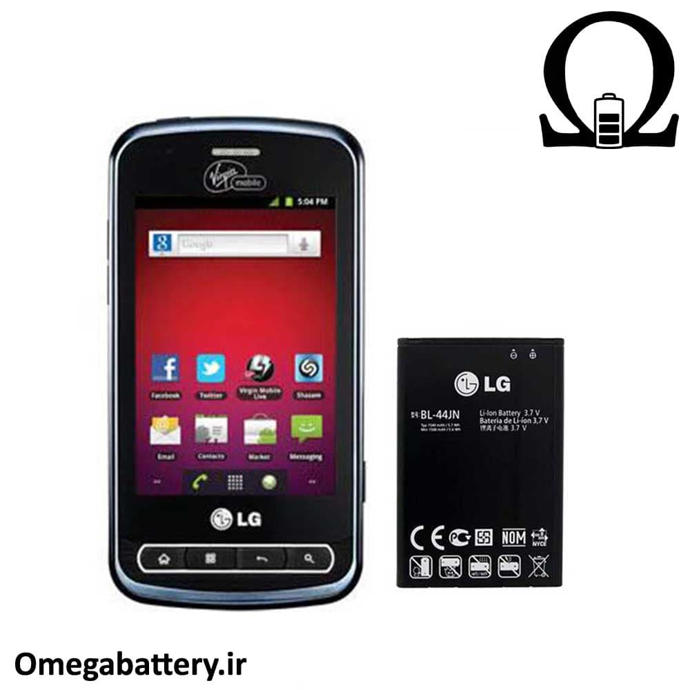 باتری اصلی گوشی ال جی LG Optimus Slider – BL-44JN