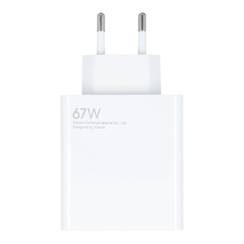 شارژر اورجینال 67 واتی شیائومی MDY-12-EH 67W با کابل (اصلی)
