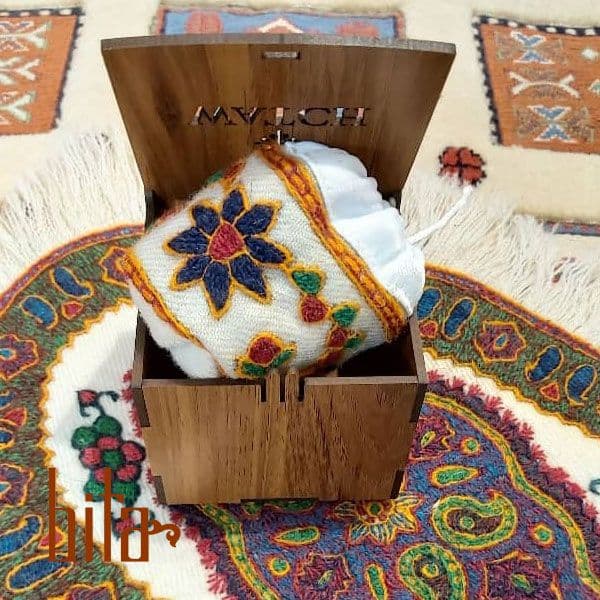 جعبه هدیه چوبی و جعبه ساعت بسته 3 عددی — تصویر ۶