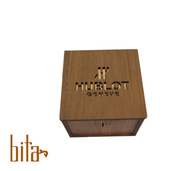 جعبه هدیه چوبی و جعبه ساعت Hublot