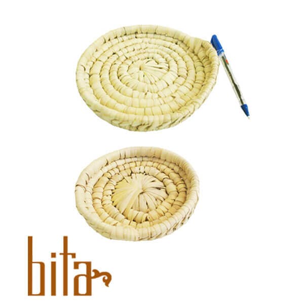 ظرف حصیری دیواره دار جفتی