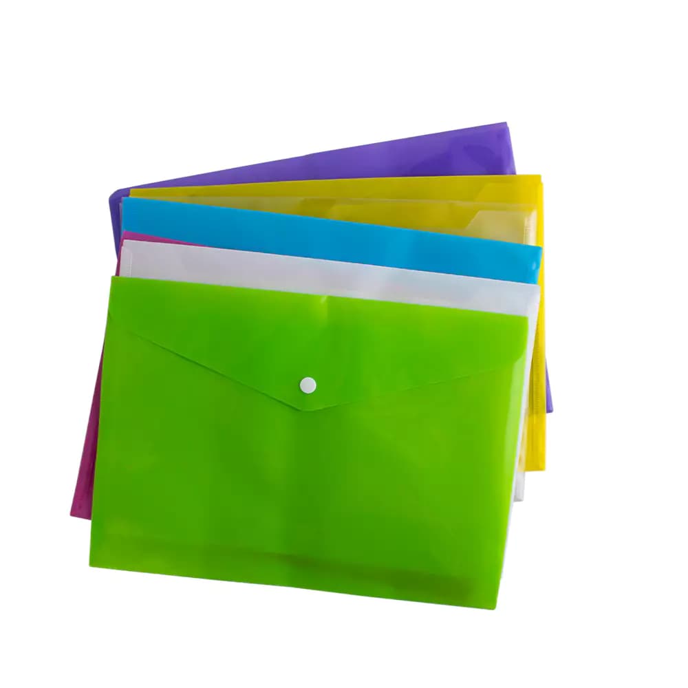 پوشه دکمه دار 150 میکرون سایز A5 مدل P415 پرگه