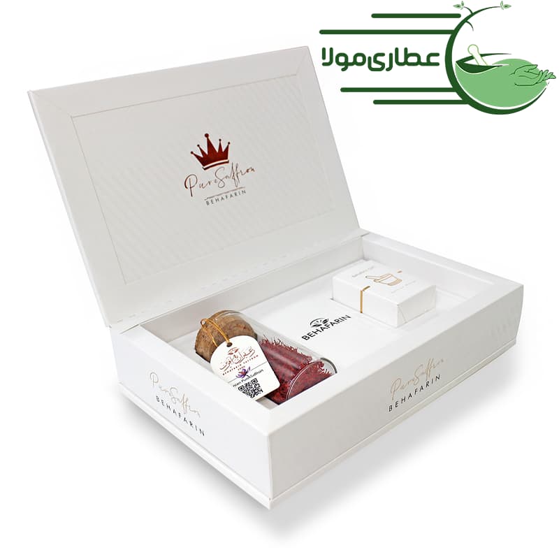 زعفران ۵ گرمی سوپر نگین به‌آفرین (کادویی‌-‌صادراتی)