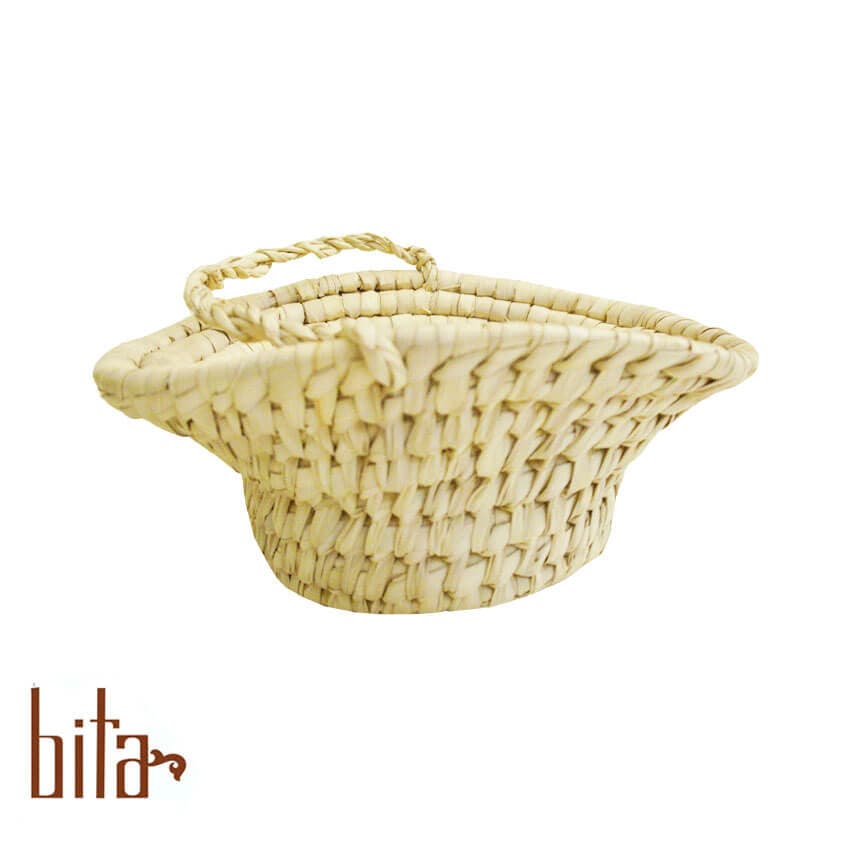 سبد حصیری تک دسته