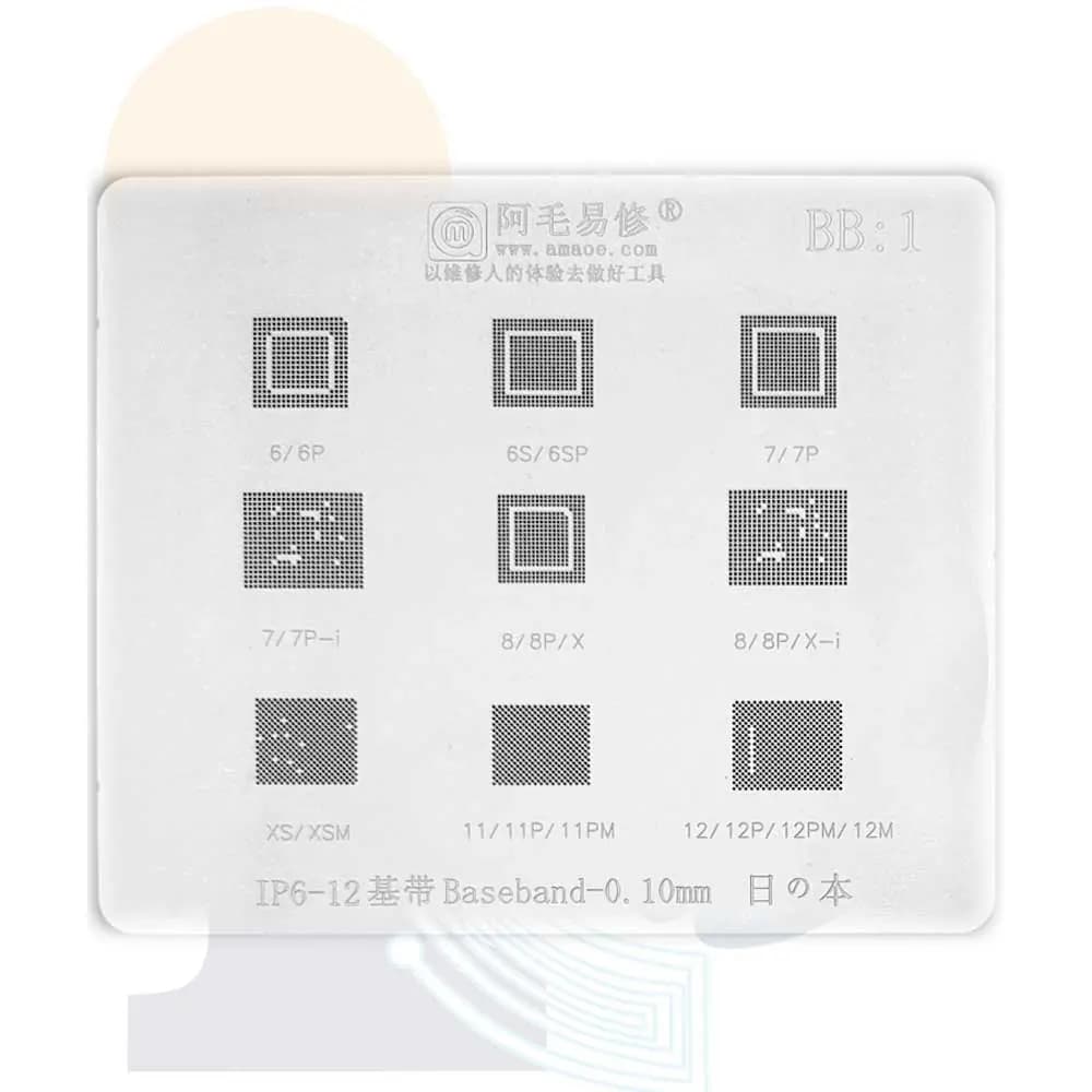شابلون بیس باند Amaoe IP6-12 A8-A14