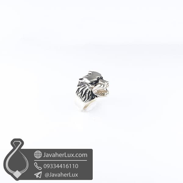 انگشتر نقره گرگ _ کد : 100591