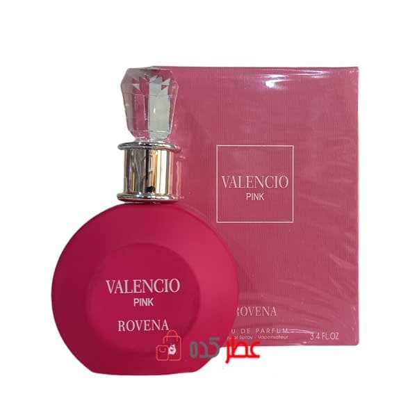 ادکلن زنانه روونا Rovena Valencio Pink حجم 100 میل “والنتینو والنتینا پینک”