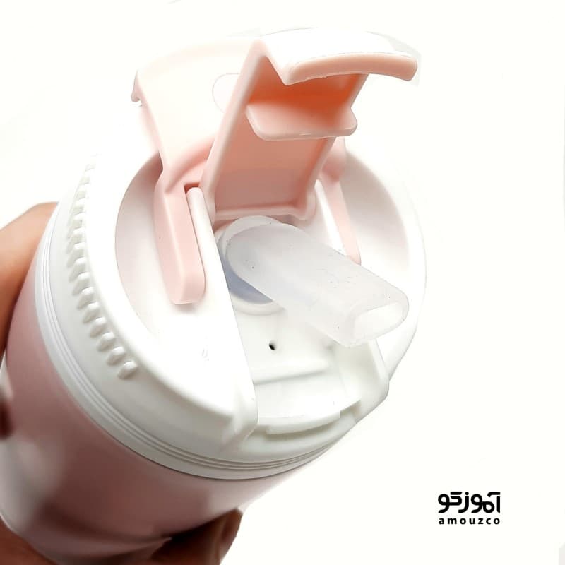 تراول ماگ 500ml مدل 1735 (صورتی) — تصویر ۳