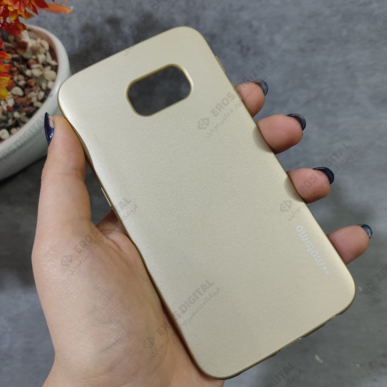 قاب گوشی Samsung Galaxy S6 Edge ژله ای Motomo — تصویر ۲