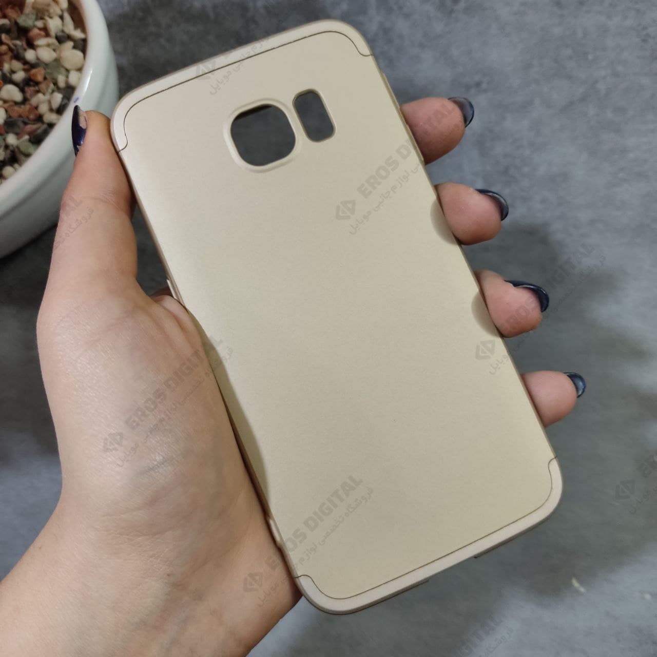قاب گوشی محافظ 360 درجه Samsung Galaxy S6 Edge مدل GKK ORG — تصویر ۳