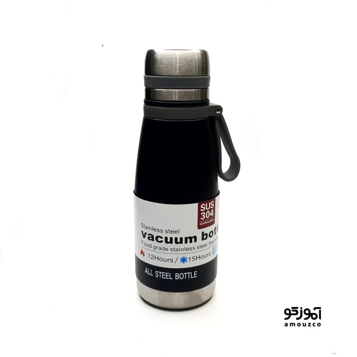 قمقمه فلاسکی 600ml مدل 6063 (مشکی)