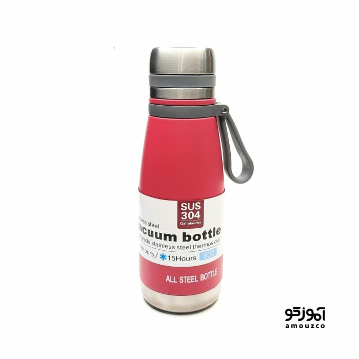 قمقمه فلاسکی 600ml مدل 6063 (صورتی)