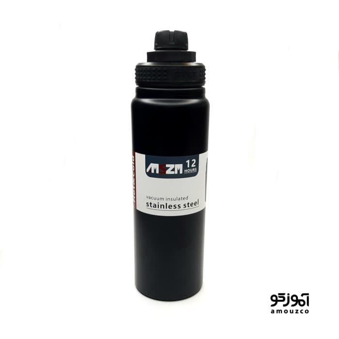 قمقمه سرپیچی فلاسکی 800ml مدل 6076 (مشکی)