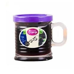 مربای انگور (طرح لیوان دسته دار) 245 گرمی موسوی در بسته بندی 12 عددی