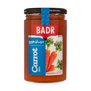 مربا هویج 810 گرمی بدر در بسته بندی 6 عددی