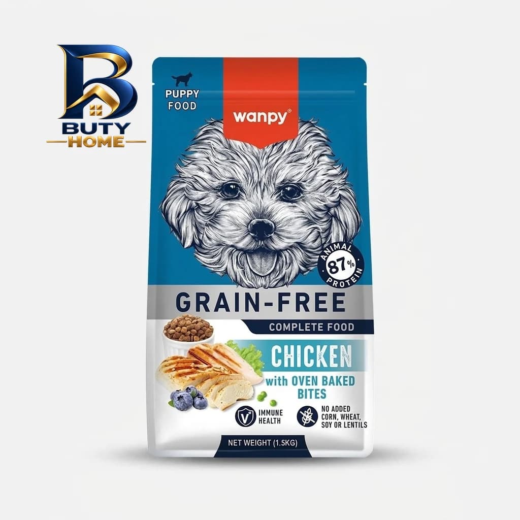 غذا خشک سگ پاپی ونپی طعم مرغ مدل GRAINFREE وزن 1.5 کیلوگرم — تصویر ۹