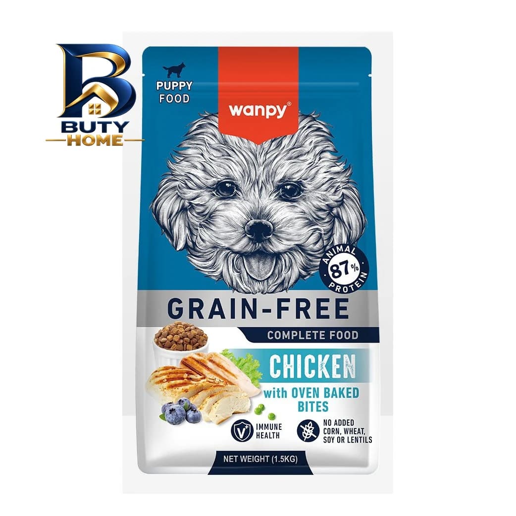 غذا خشک سگ پاپی ونپی طعم مرغ مدل GRAINFREE وزن 1.5 کیلوگرم — تصویر ۱۲
