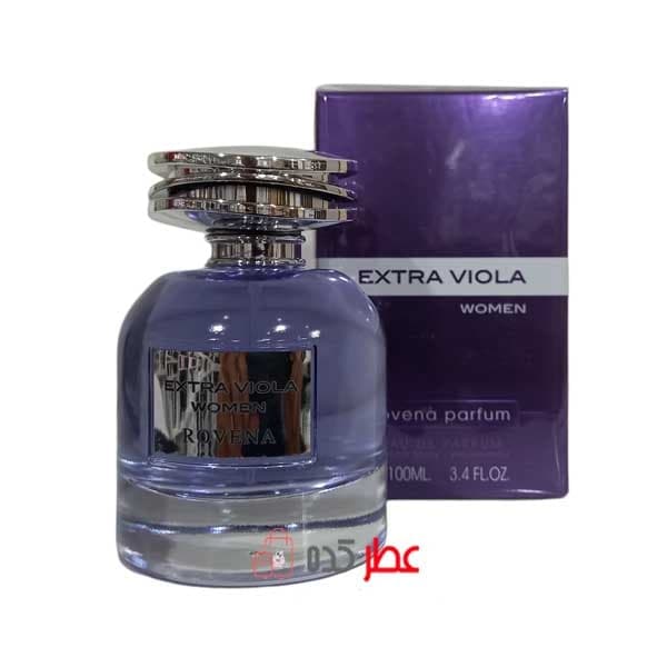 ادکلن زنانه روونا Rovena Extra Viola Women حجم 100 میل “پاکو رابان الترا ویولت زنانه”
