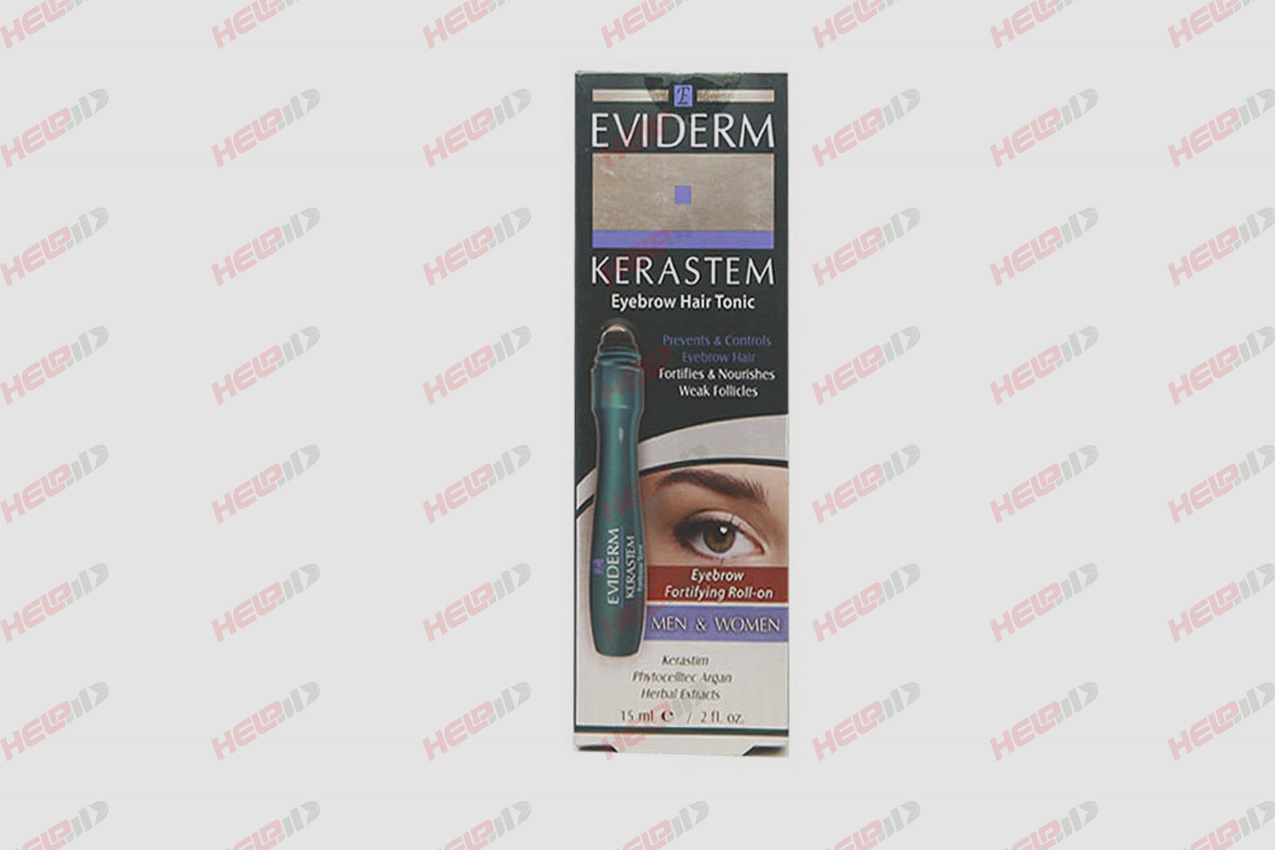 ژل تقویت کننده ابرو اویدرم مدل kerastem