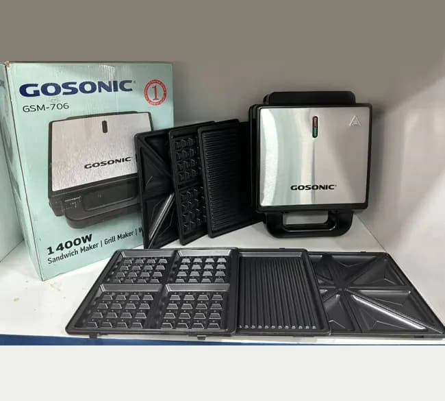 ساندویچ ساز 3 کاره گوسونیک مدل GSM-706 — تصویر ۴