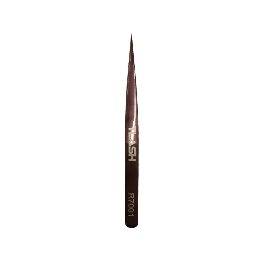پنس ایزوله کاشت مژه تی لش T-Lash سر صاف مدل R7001