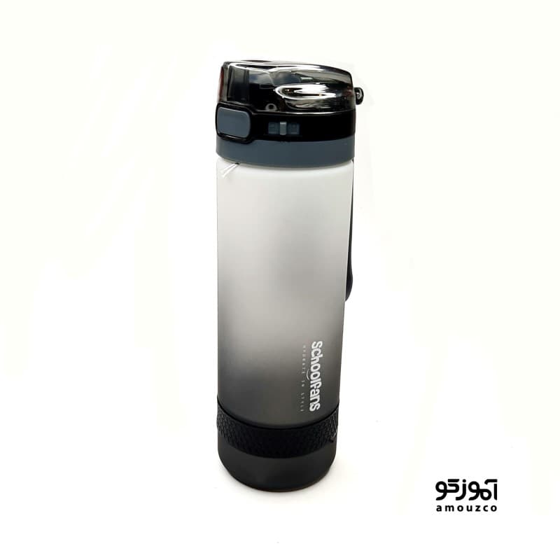 قمقمه اسکول فنس نی دار مدل FA-9350 (نوار مشکی)