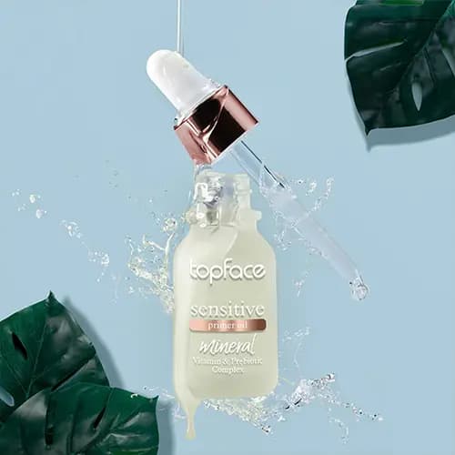 تاپ فیس روغن پرایمر آرایشی صورت مینرال پوست حساس 15ml — تصویر ۵
