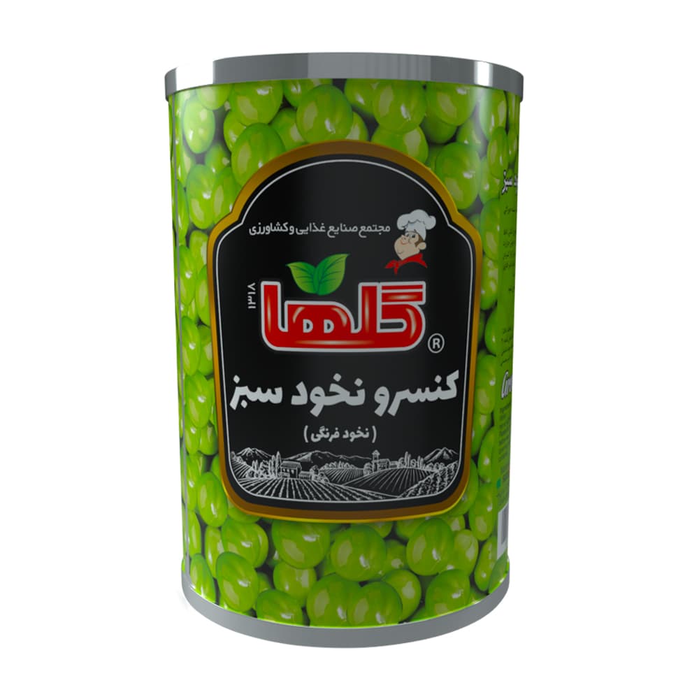 کنسرو نخود فرنگی 420 گرم – کارتن 12 گلها
