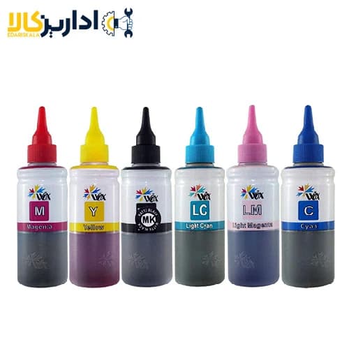 جوهر 100 میلی لیتر Wox شش رنگ Epson
